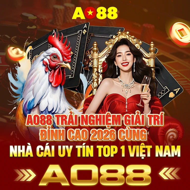Banner mobi AO88 Trải Nghiệm Giải Trí Đỉnh Cao 2026 Cùng Nhà Cái Uy Tín Top 1 VIệt Nam AO88